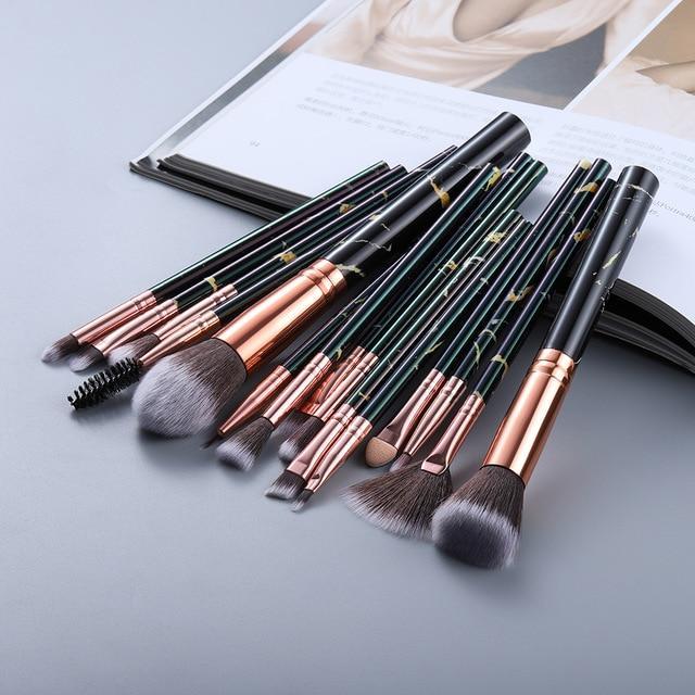 15 Piece Glamour Brush Set - Rieworkes