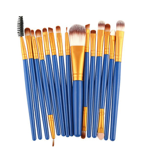 15 Pieces Makeup Brush Set - Rieworkes