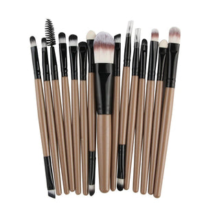 15 Pieces Makeup Brush Set - Rieworkes