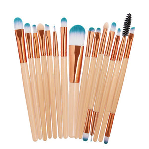 15 Pieces Makeup Brush Set - Rieworkes