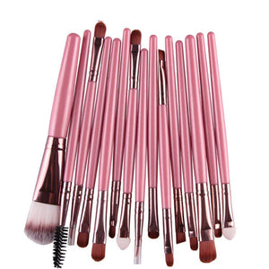 15 Pieces Makeup Brush Set - Rieworkes