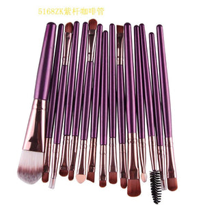 15 Pieces Makeup Brush Set - Rieworkes