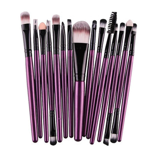 15 Pieces Makeup Brush Set - Rieworkes