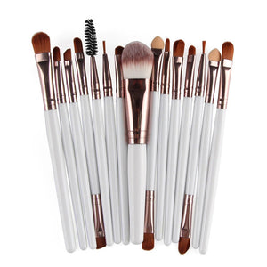 15 Pieces Makeup Brush Set - Rieworkes