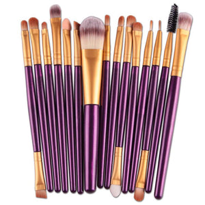 15 Pieces Makeup Brush Set - Rieworkes