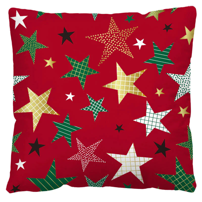 Christmas Plaid Pillow Cover