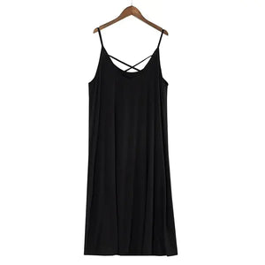 Women Nightgowns Summer Sleepwear Night Dresses 2XL-7XL Plus Size