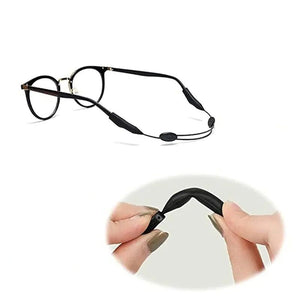 2x Glasses Strap Neck Cord Sports Eyeglasses Band Sunglasses Rope String Holder - Rieworkes