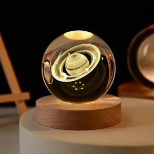 3D Night Crystal Ball - Rieworkes