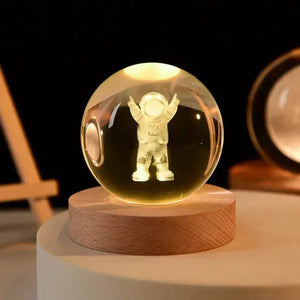 3D Night Crystal Ball - Rieworkes