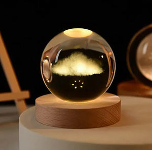 3D Night Crystal Ball - Rieworkes