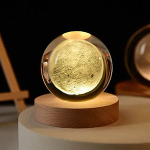 3D Night Crystal Ball - Rieworkes