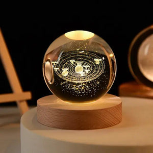 3D Night Crystal Ball - Rieworkes