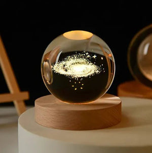 3D Night Crystal Ball - Rieworkes