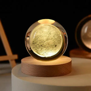 3D Night Crystal Ball - Rieworkes