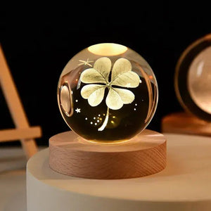 3D Night Crystal Ball - Rieworkes