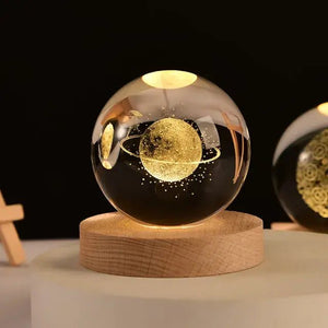 3D Night Crystal Ball - Rieworkes