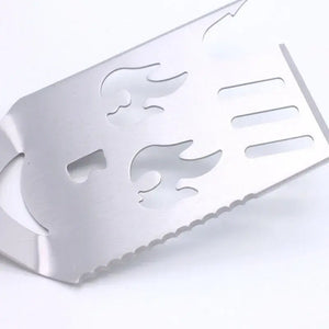 5 - in - 1 Stainless Steel BBQ Tool - Rieworkes