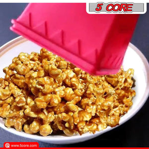 5Core Silicone Popcorn Maker Bowl Microwave BPA Free and Dishwasher Safe Hot Air Kernel Popper - Rieworkes