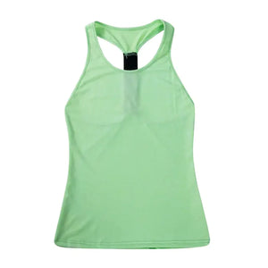 Casual Sleeveless Women  Yoga Shirts