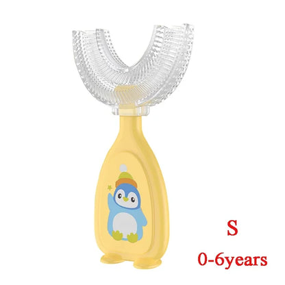 New Hot Children Smart 360 Degree U Shape Manual Toothbrush