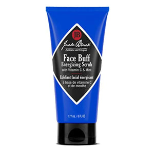 Jack Black Face Buff Energizing Scrub, 6 Fl Oz – Vitamin C & Mint – Deep Cleaning Pre-Shave Cleanser, Men’s Facial Scrub, Remove Oil, Dirt & Dead Skin, Men’s Cleanser, Hydrating Skincare 6 Fl Oz (Pack of 1)