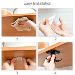 Kitchen Hook Organizer