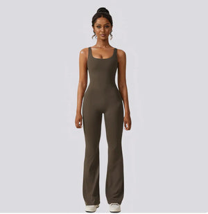 Elegant Flared Jumpsuit