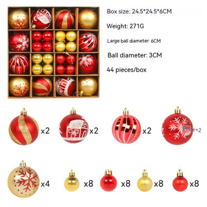 Colorful Christmas Ornament Ball Set