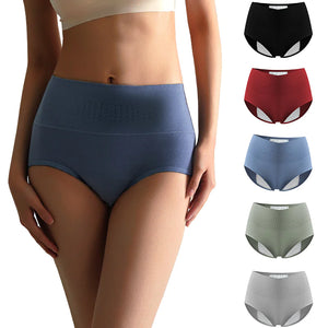 High Waist Cotton Menstrual Panties for Women