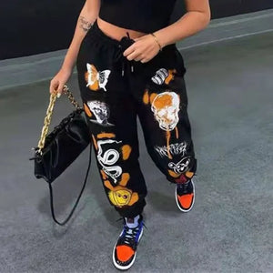 Sweat Pant Cartoon Printed