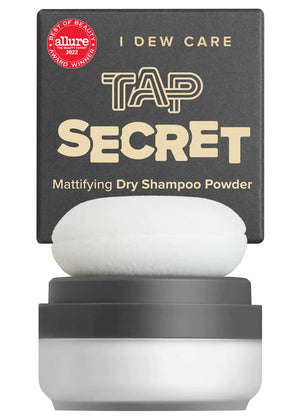 I DEW CARE Dry Shampoo - Tap Secret Trio Gift set, With Black Ginseng, Non-aerosol, Benzene-free,Powder, Fuller Looking Hair, No White Cast, Kbeauty, 3 Count, 0.81Oz 0.24 Ounce (Pack of 3) 03 Tap Secret Trio (White)