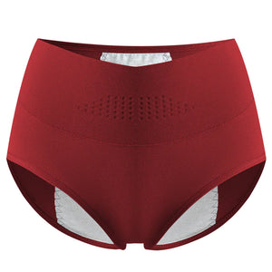 High Waist Cotton Menstrual Panties for Women