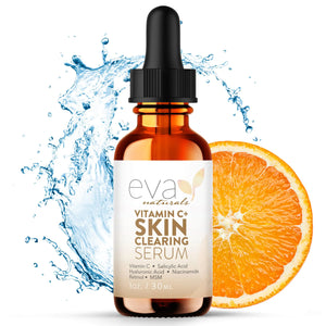 Vitamin C Serum for Face - Skin Clearing Serum with Salicylic Acid Retinol, Niacinamide and Hyaluronic Acid - Skin Brightening Acne Serum - Anti Aging Dark Spot Treatment(1 oz) 1 Fl Oz (Pack of 1)