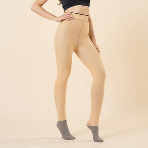 Women's Transparent Pantyhose One line crotch women tights