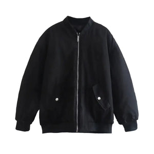 Bomber Zip Up Jacket