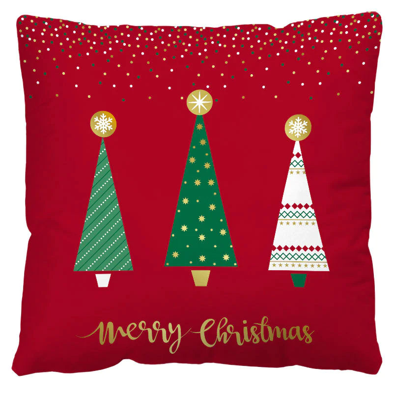 Christmas Plaid Pillow Cover