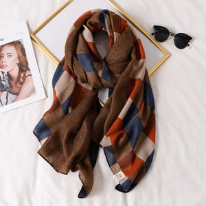 Plaid Scarf for Women