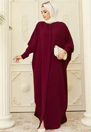 Abaya Long Sleeve Dress for Muslim - Rieworkes