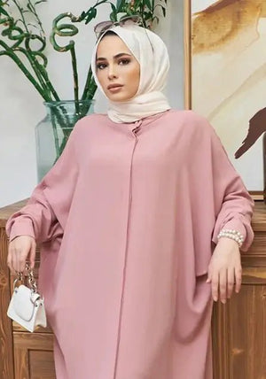 Abaya Long Sleeve Dress for Muslim - Rieworkes