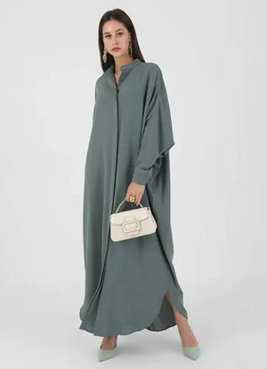 Abaya Long Sleeve Dress for Muslim - Rieworkes