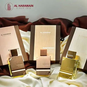 Al Haramain Amber Oud Gold Edition - Arabian Perfume for Women and Men - Eau de Parfum Spray with Notes of Bergamot, Melon, Pineapple, Amber, Woody Accord, and Musk - 2 oz - Rieworkes