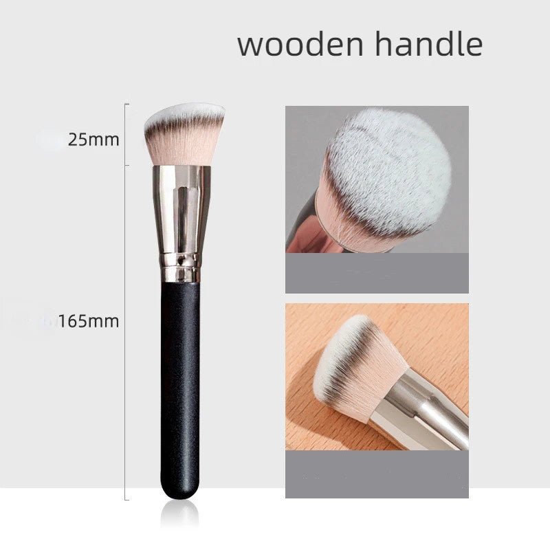 Angled Seamless Makeup Brushes - Rieworkes