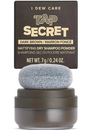 I DEW CARE Dry Shampoo - Tap Secret Trio Gift set, With Black Ginseng, Non-aerosol, Benzene-free,Powder, Fuller Looking Hair, No White Cast, Kbeauty, 3 Count, 0.81Oz 0.24 Ounce (Pack of 3) 03 Tap Secret Trio (White)