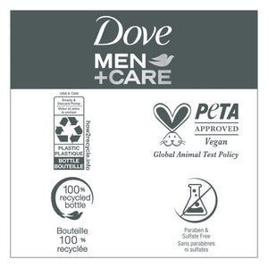 Dove Men+Care 2-in-1 Shampoo + Conditioner Pure Fresh Orange & Sage for Strong, Healthy-Looking Hair, with Vitamin C & Mineral Complex, 17.5 oz