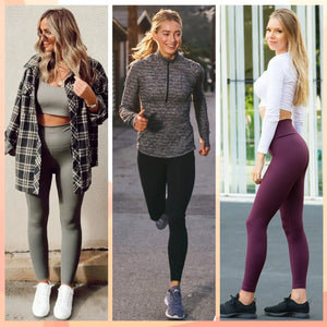 NEW YOUNG 3 Pack Leggings with Pockets for Women,High Waisted Tummy Control Workout Yoga Pants Small-Medium 3 Pack-c-black/Navy/Rose Pink