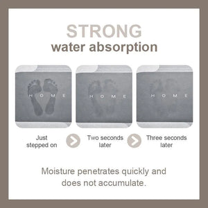 Revolutionary Absorbent Bathroom Mat