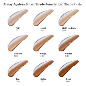 Almay Anti-Aging Foundation, Smart Shade Face Makeup with Hyaluronic Acid, Niacinamide, Vitamin C & E, Hypoallergenic-Fragrance Free, 100 Light, 1 Fl Oz (Pack of 1) 1 Fl Oz (Pack of 1)