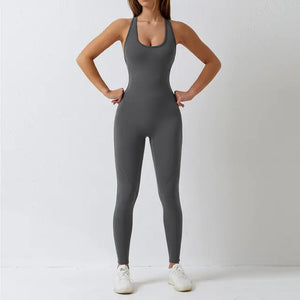 Jumpsuits One Piece Yoga Set