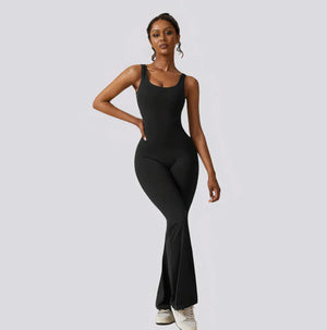 Elegant Flared Jumpsuit